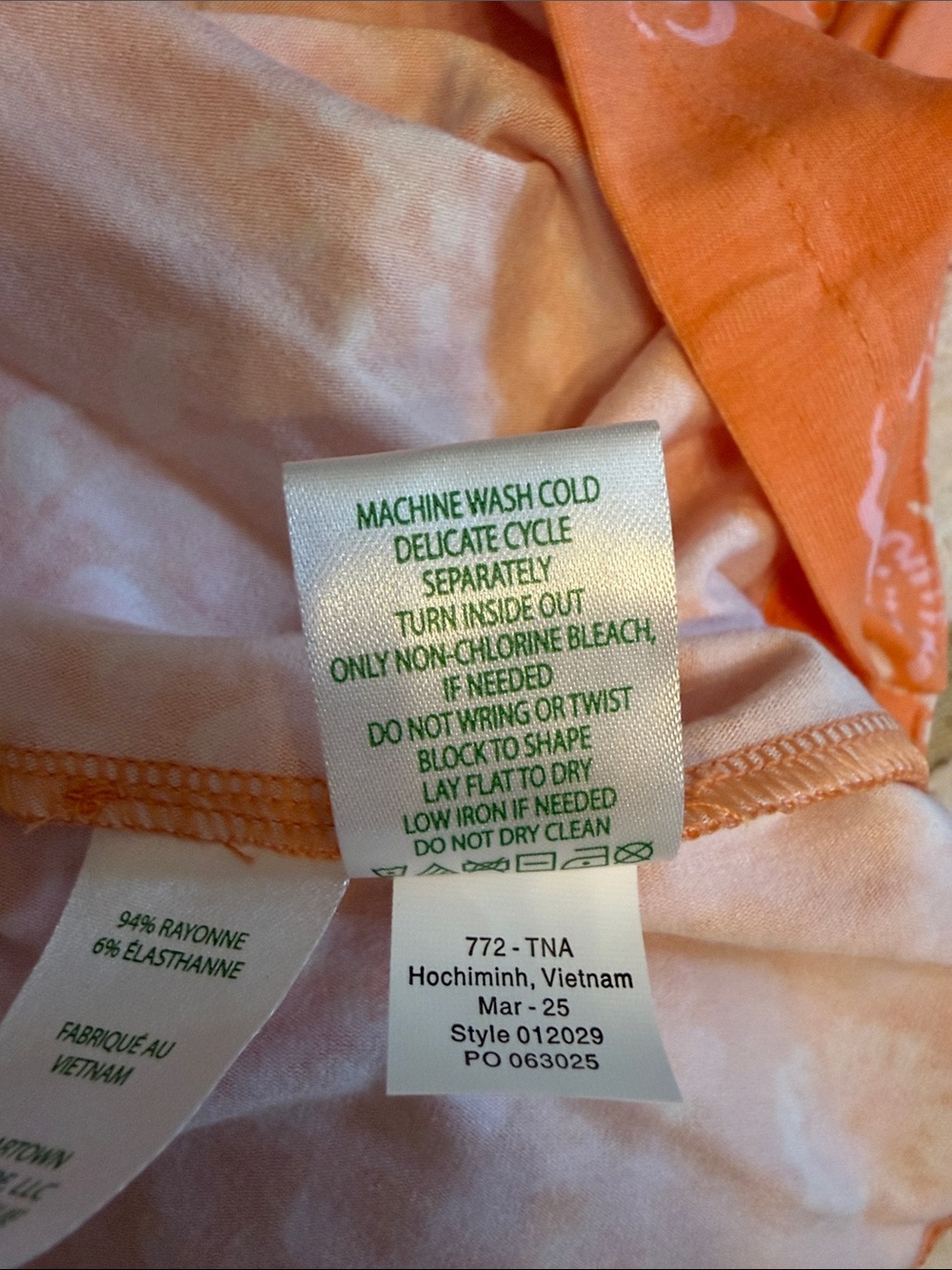 Lilly Pulitzer Montecito Halter Maxi Dress Papaya Breezy Palm Engineered Print - Picture 10 of 10